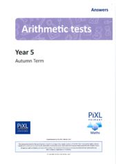 thumbnail of Arithmetic Answers Y5 Autumn All Tests