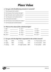 thumbnail of Bronze_Place-Value-Worksheet