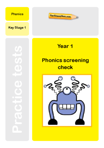 Phonics screening mock test 3