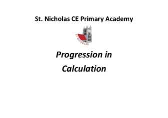 Progression in Calculation