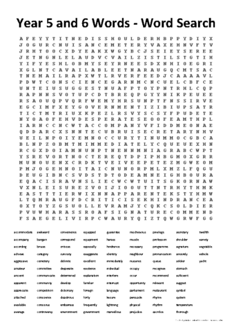 56 wordsearch