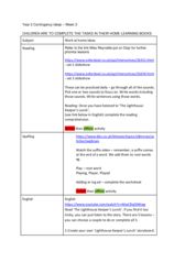 thumbnail of Coronavirus contingency plans- Year 2 Week 3