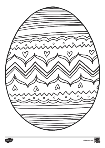 Easter Egg Colouring