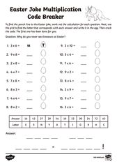 thumbnail of Easter-Joke-Multiplication-Code-Breaker-Activity-Sheet