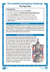 thumbnail of FA Cup Differentiated Reading Comprehension Activity