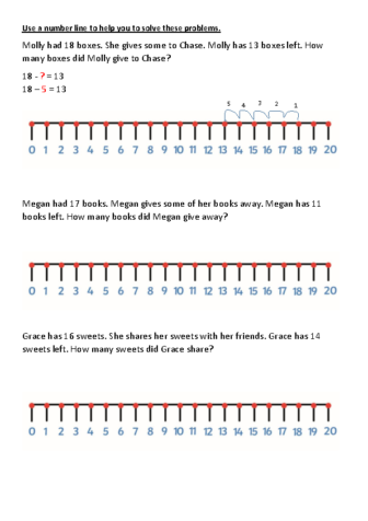 Subtraction Challenge 2