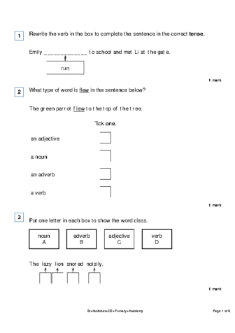 Week 4 Verbs