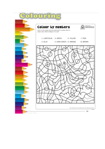 colour by number