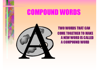 compoundwords