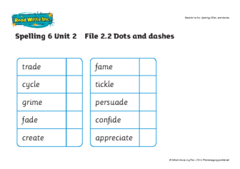 Dots and Dashes