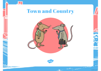 Topic – town and country