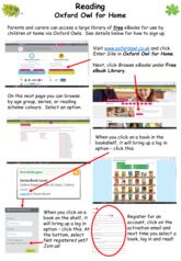 thumbnail of Oxford Owl eBooks – How to Guide