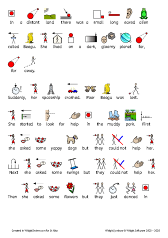 Beegu Story Map