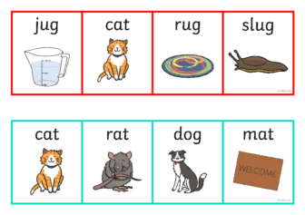 English Wednesday 6th January Rhyming Words