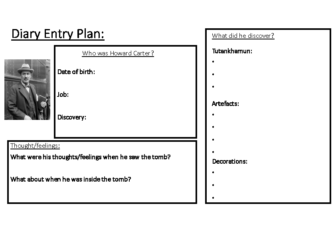 diary plan topic wk5