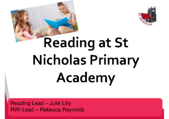 Reading at St Nicholas